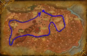 Mithril Ore Farming Best Places To Farm Mithril Ore In WoW   Badlands Mithril Ore 300x196 